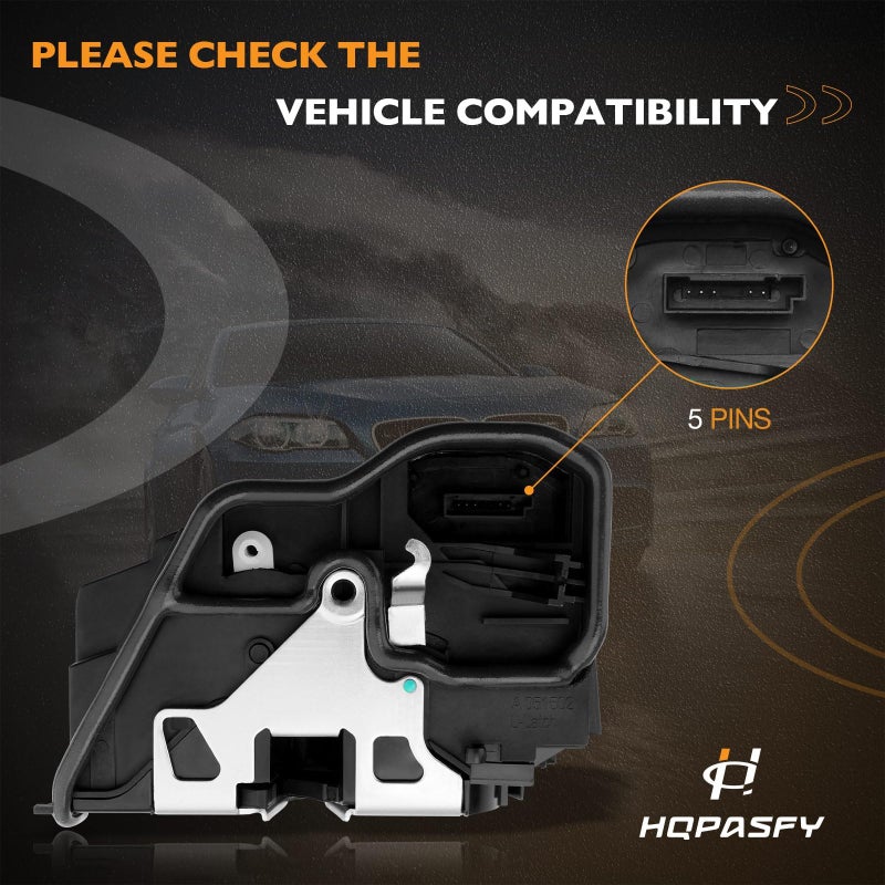 HQPASFY Rear Left Power Door Lock Actuator Motor Latch Compatible with BMW 128i 325i 328i 335i 528i 530i 535i 550i 740i M3 X3 X5 Mini Cooper & More Replaces# 51227202147 - Image 4